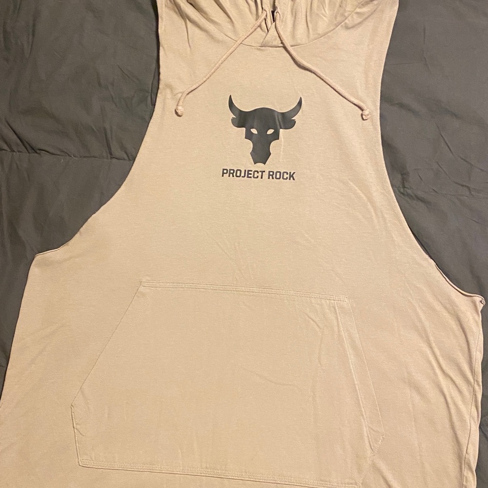 Under Armour Project Rock Tan Tank Top